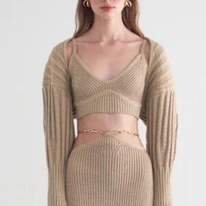 CULT GAIA ROSIE SET - TOP AND CARDIGAN